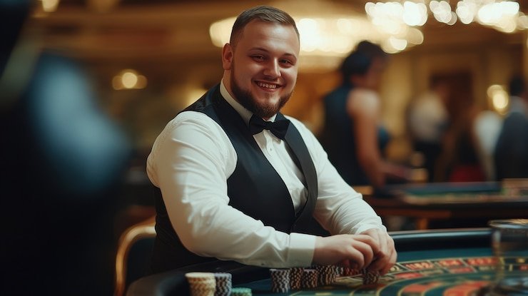 dewalive login mobile app interface showing live blackjack table and account dashboard